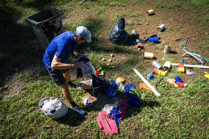 À Saint-Paul, la mobilisation est totale ! Après les dégâts, tous les moyens sont engagés sur le nettoyage et la sécurisation de l’école située à Grande Fontaine.