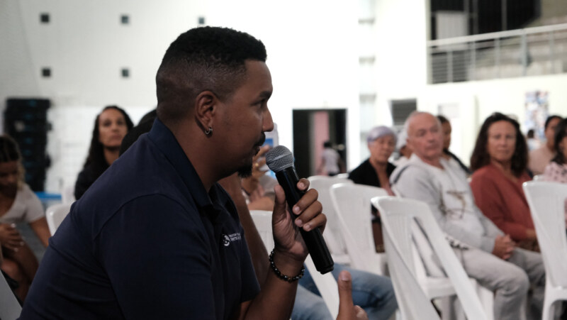 Vyen koz èk lo Maire à La Plaine/Bois-de-Nèfles