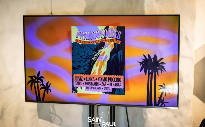 La présentation de l'édition 2026 des Francofolies à la Longère Sudel-FUMA