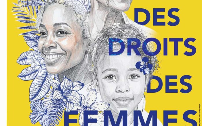 Affiche du mois des droits des femmes - ©Ville de Saint-Paul