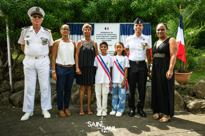 Hommage aux victimes de la guerre d'Algérie - 19 03 26 - ©Ville de Saint-Paul