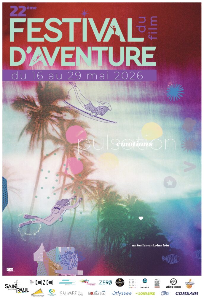 Affiche festival du film d'aventure