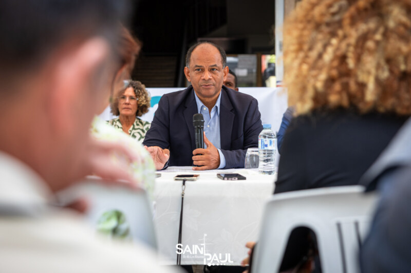 La Ville de Saint-Paul a tenu ce jour un point presse afin de faire le point sur plusieurs dossiers en attente avec le Département de La Réunion.