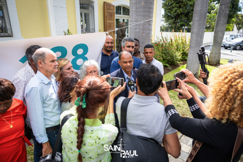 La Ville de Saint-Paul a tenu ce jour un point presse afin de faire le point sur plusieurs dossiers en attente avec le Département de La Réunion.