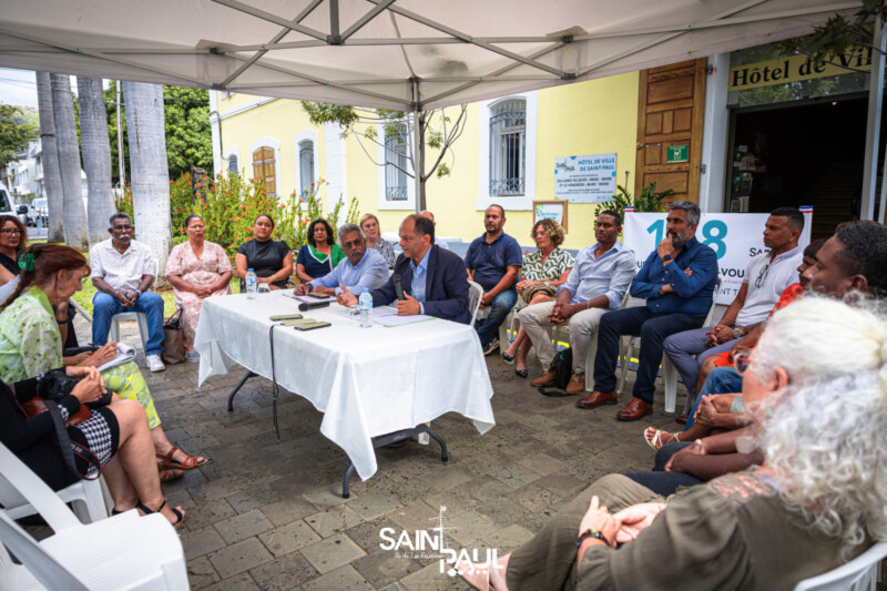 La Ville de Saint-Paul a tenu ce jour un point presse afin de faire le point sur plusieurs dossiers en attente avec le Département de La Réunion.