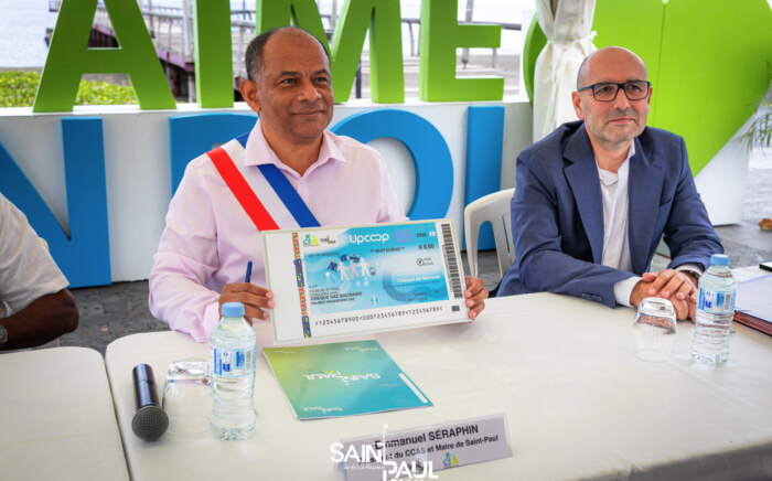 Lancement du dispositif chèque gaz solidaire.