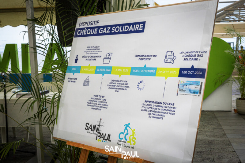 Lancement du dispositif chèque gaz solidaire.