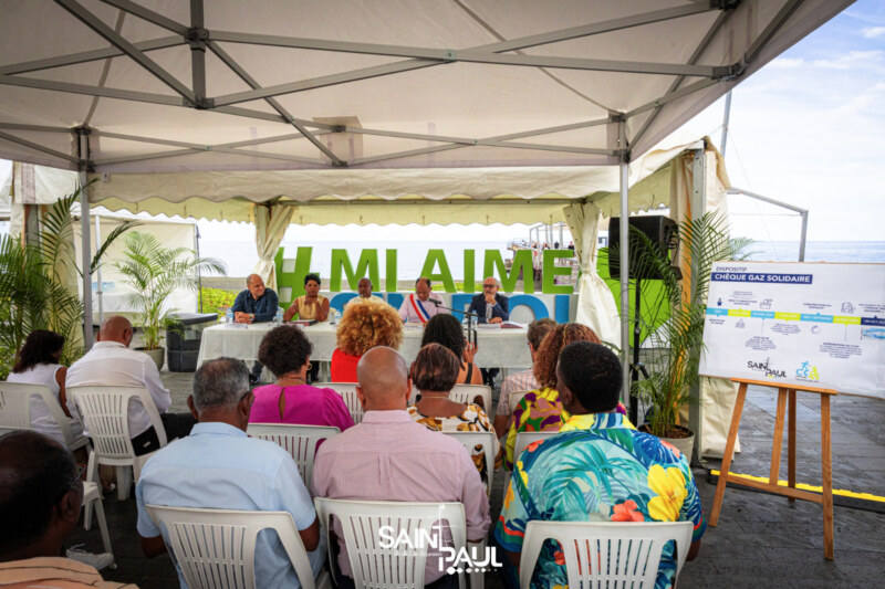 Lancement du dispositif chèque gaz solidaire.